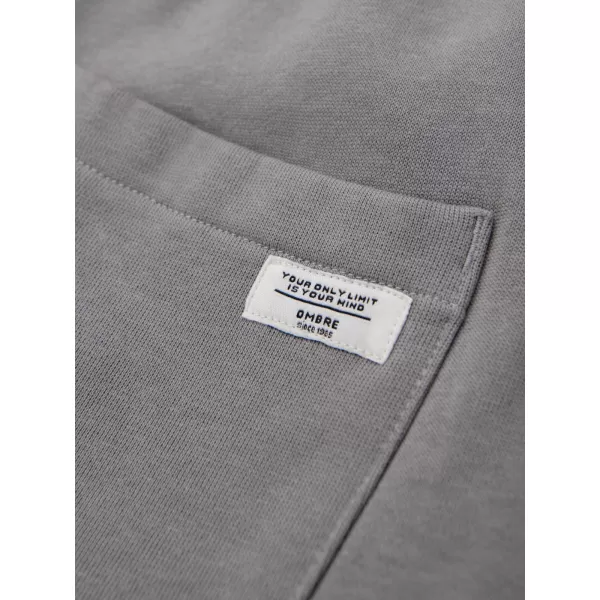  Pánske tepláky OMBRE OM-PABS-0304 GREY 