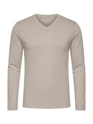 Pánske tričko OMBRE L171 LIGHT BEIGE