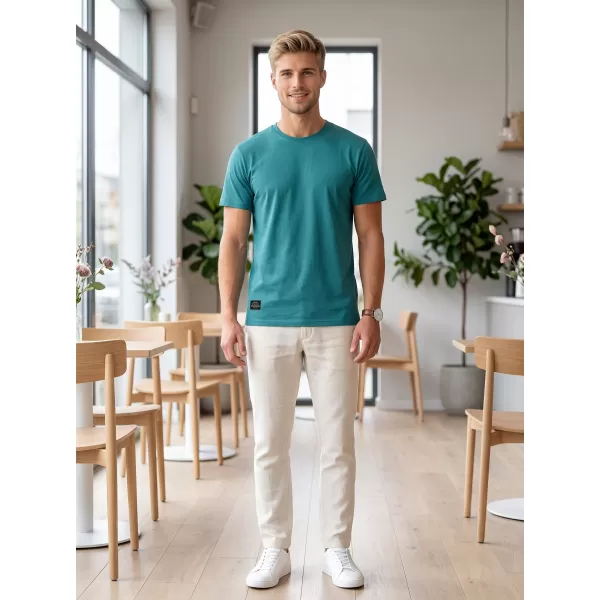  Pánske tričko ALTISPORT NP/ALMST20001 TEAL 