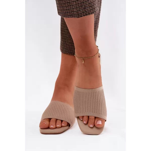  Dámske šľapky BOTO 2266 KHAKI 