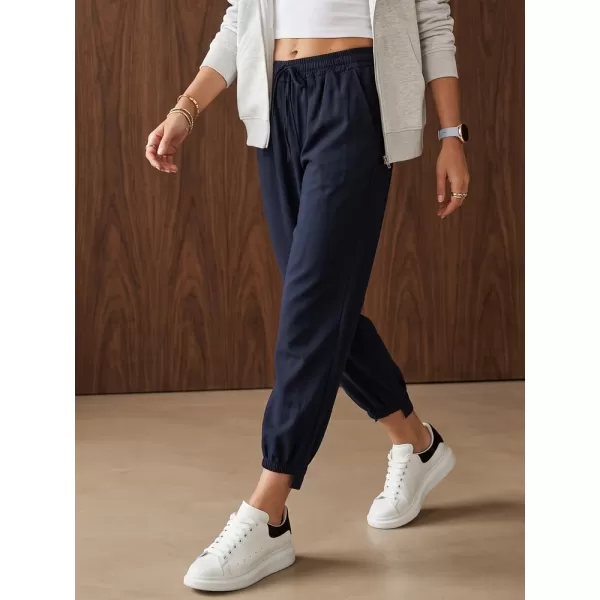  Dámske nohavice DSTREET UY3166 TMAVO MODRÁ 