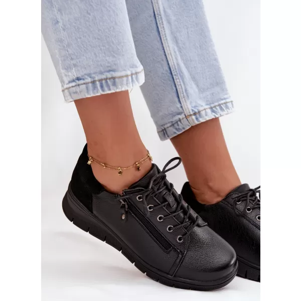  Dámske poltopánky VINCEZA 39964 BLACK 