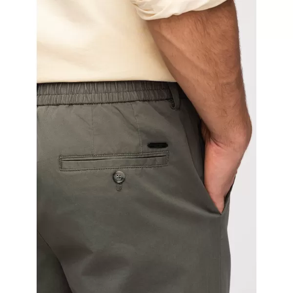  Pánske nohavice OMBRE OM-PACP-0293 KHAKI 