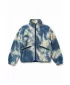Dámska bunda URBAN CLASSICS TB8505-22939 BLUE TIE-DYE