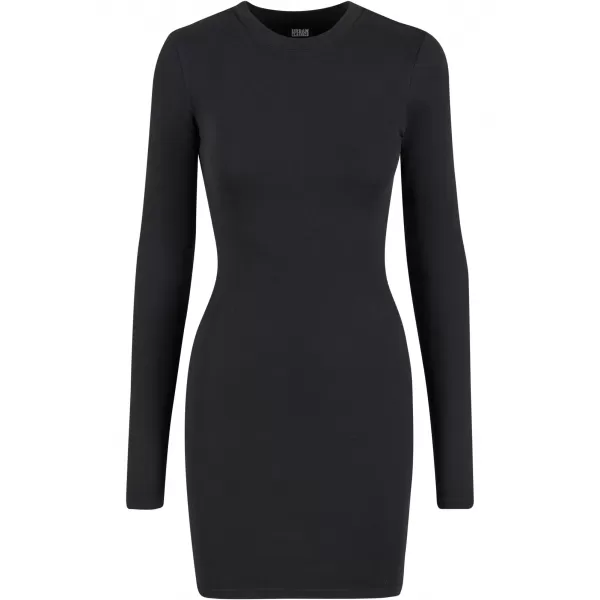  Dámske šaty URBAN CLASSICS TB7784 BLACK 