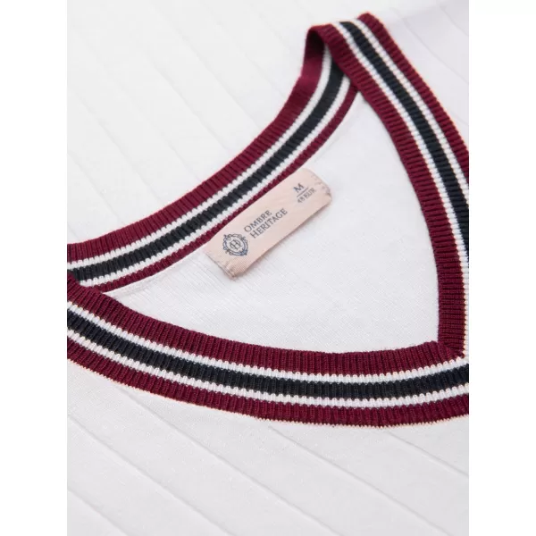  Pánske tričko OMBRE OM-TSCT-0266 WHITE 