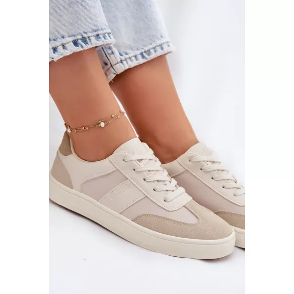  Dámske tenisky BIG STAR SHOES TT274768 BEIGE 