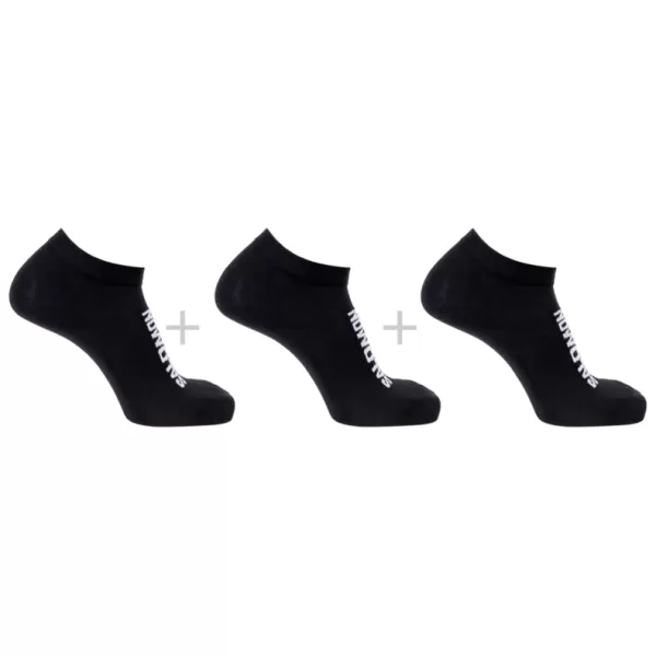  Ponožky SALOMON EVERYDAY LITE LOW 3-PACK LC2912000 BLACK 