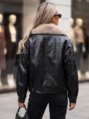 Dámska bunda DSTREET TY5709 ČIERNA