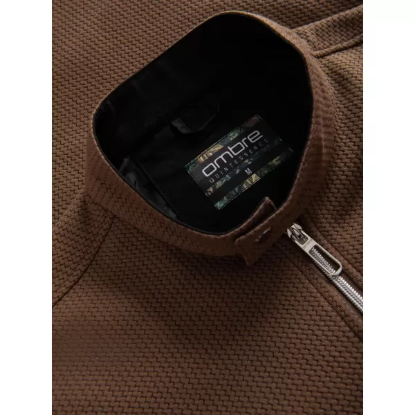  Pánska bunda OMBRE C587 BROWN 