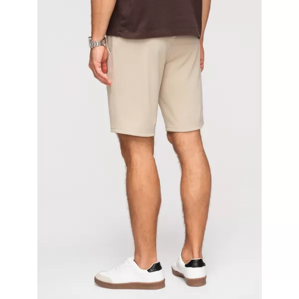  Pánske kraťasy OMBRE OM-SRSK-0124 BEIGE 