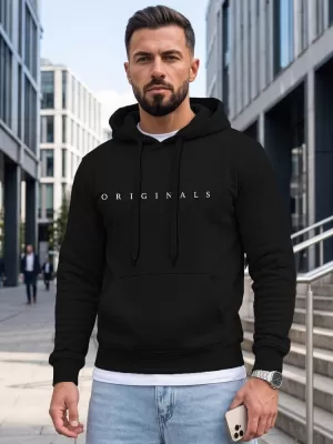 Pánska mikina DSTREET NX5151BX-03-09 ČIERNA