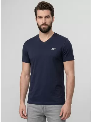 Pánske tričko 4F WMM00TTSHM3339 NAVY