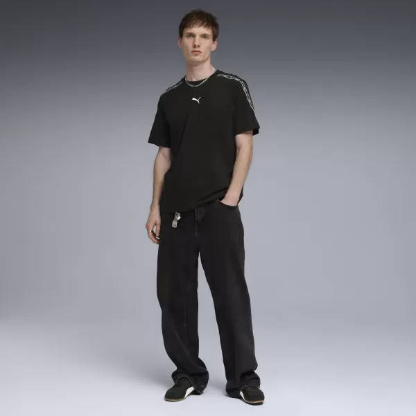  Pánske tričko PUMA ESS TAPE TEE 69169301 PUMA BLACK 