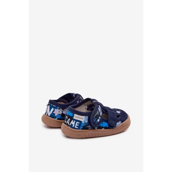  Detské barefoot papuče MILAMI BF10/BR-31 BLUE 