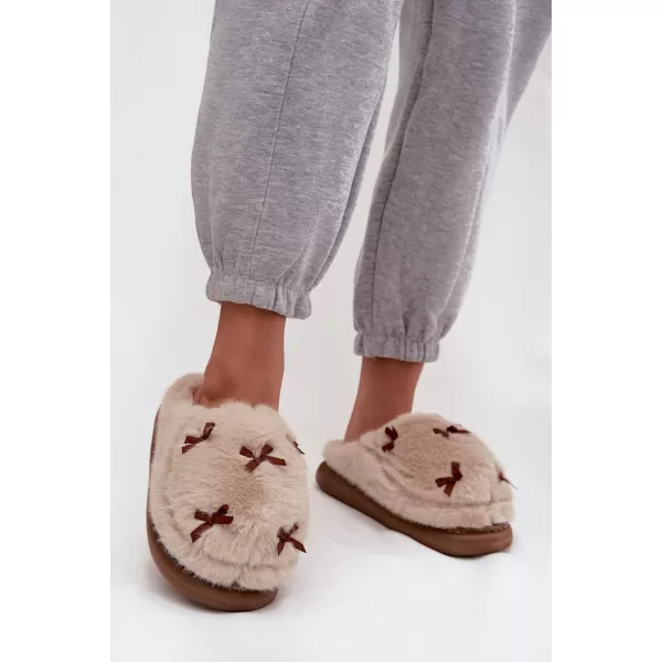 Dámske šľapky BOTO 25PA98-9256 BROWN 