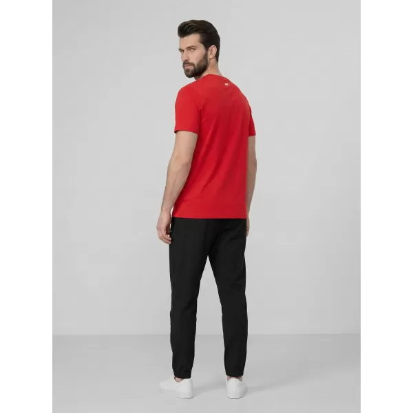  Pánske tričko 4F WMM00TTSHM3341 RED 