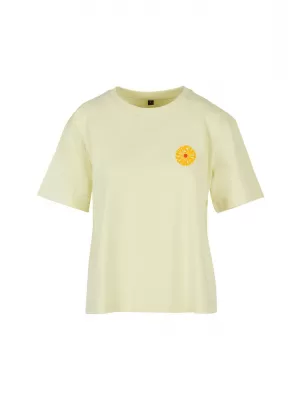 Dámske tričko URBAN CLASSICS TB9011-03660 SOFT YELLOW