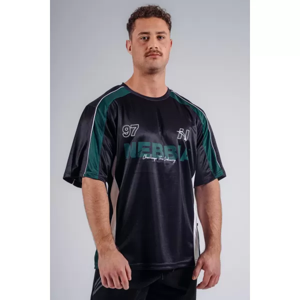  Oversized Jersey tričko 97 NEBBIA PRIMAL 885 BLACK 