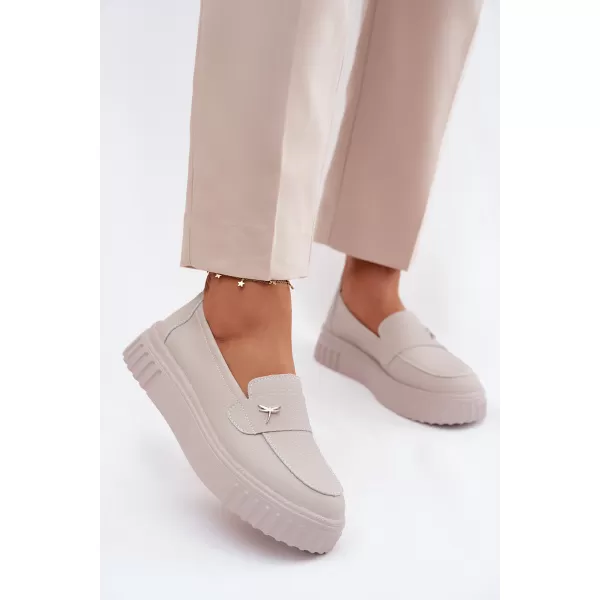  Dámske poltopánky VINCEZA 93218 BEIGE 
