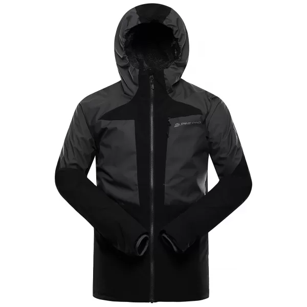  Pánska outdoorová bunda ALPINE PRO TEMUN BLACK 