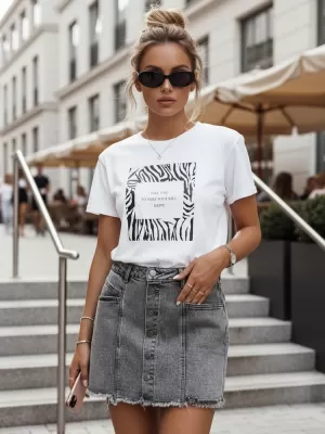 Dámske tričko DSTREET RY2499 BIELA