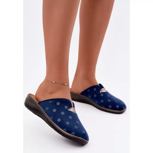  Dámske šľapky INBLU OD000014 NAVY BLUE 