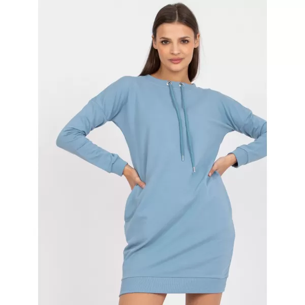  Dámske šaty BASIC FEEL GOOD AP-SK-A-006.73 LIGHT BLUE 
