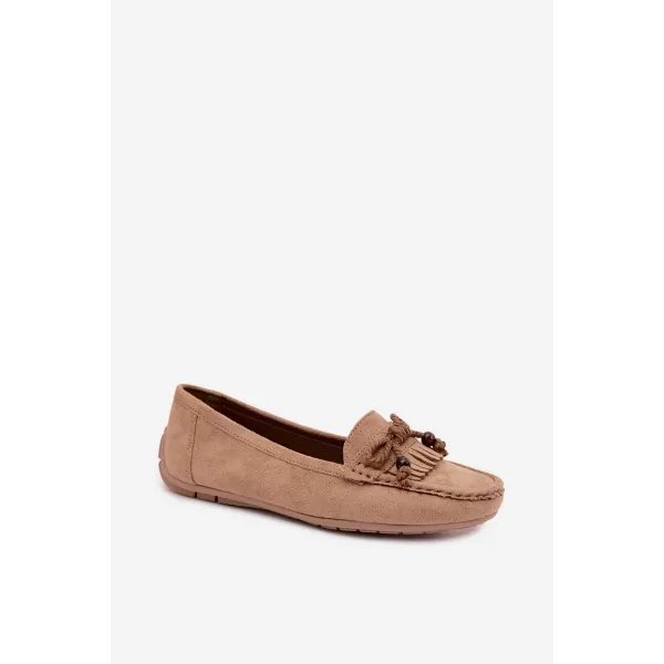  Dámske mokasíny BOTO W2515 TAUPE 