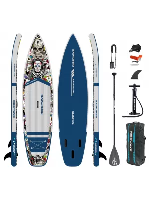 Paddleboard RIDEWAVE NEW VOYAGER 11'6'' TOURING TMAVO MODRÁ