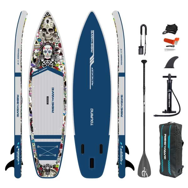  Paddleboard RIDEWAVE NEW VOYAGER 11'6'' TOURING TMAVO MODRÁ 