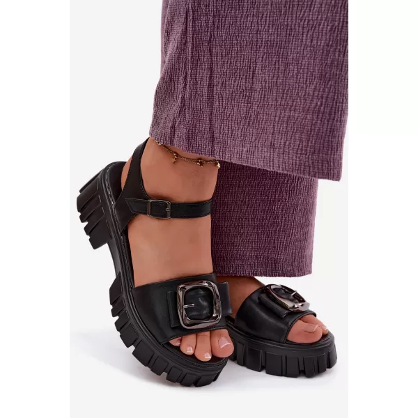  Dámske sandále VINCEZA 79611 BLACK 