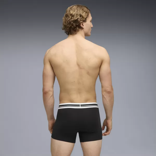  Pánske boxerky PUMA MEN EVERYDAY PLACED LOGO BOXER 2P 93847601 BLACK 