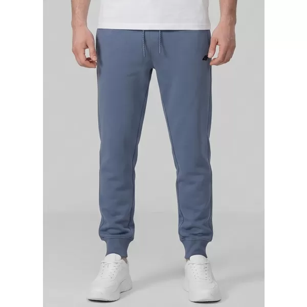  Pánske nohavice 4F WMM00TTROM1674 DENIM 