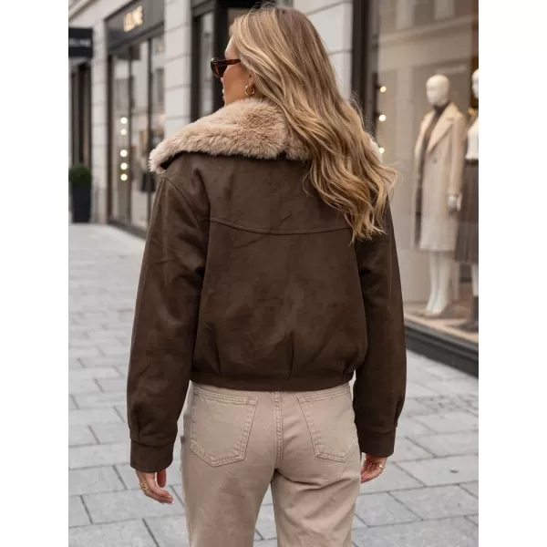  Dámska bunda DSTREET TY5698 HNEDÁ 