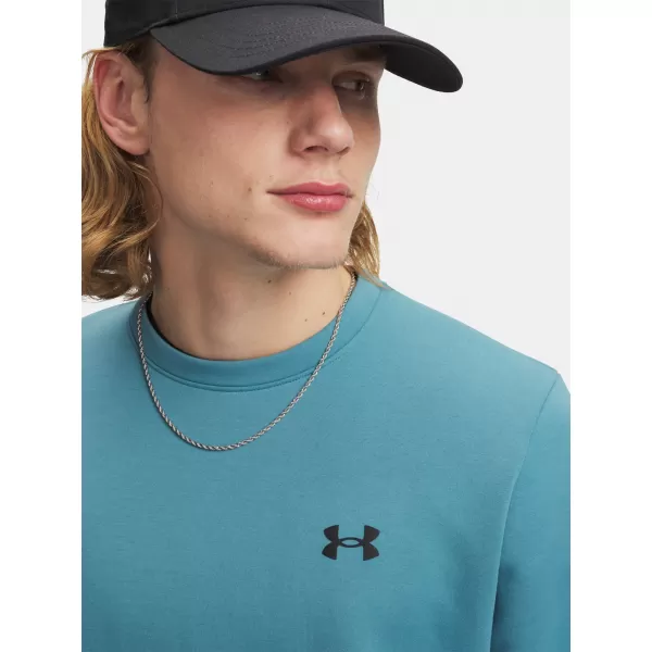  Pánska mikina UNDER ARMOUR UNSTOPPABLE FLC CREW 1381688-466 MODRÁ 