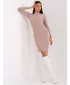 Dámske šaty BASIC FEEL GOOD RV-SK-9216.06P DARK BEIGE