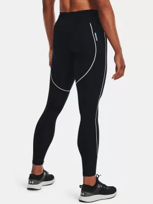 Dámske termo legíny UNDER ARMOUR UA RUSH CG NOVELTY LEGGING 1365720-001 ČIERNA