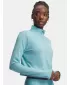 Dámske tričko UNDER ARMOUR TECH BRANDED 1/2 ZIP 6009988-425 MODRÁ