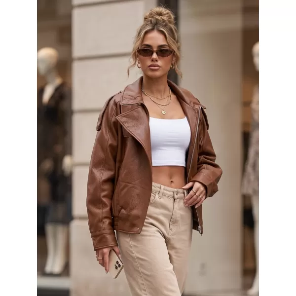  Dámska bunda DSTREET TY6065 HNEDÁ 