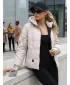 Dámska bunda DSTREET TY5761 BÉŽOVÁ