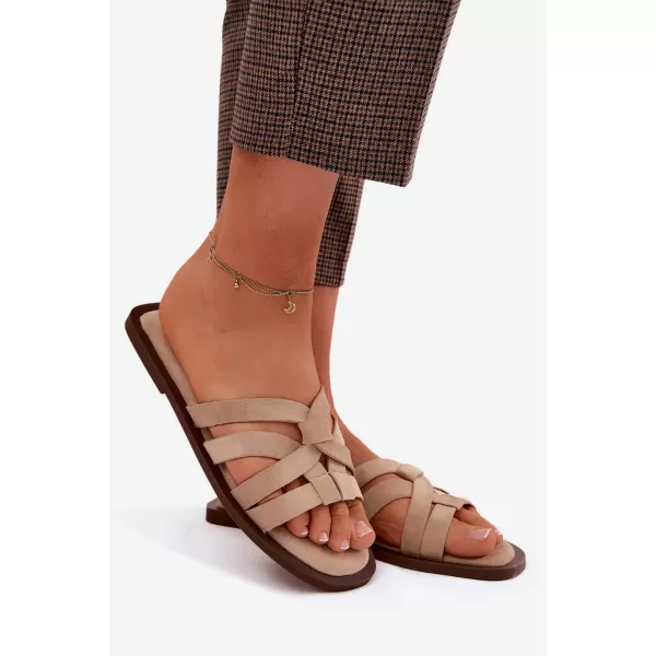  Dámske šľapky BOTO 9826 BEIGE 