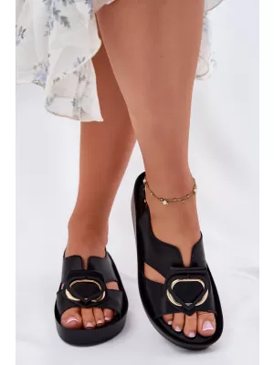 Dámske sandále S.BARSKI KV51-031 BLACK
