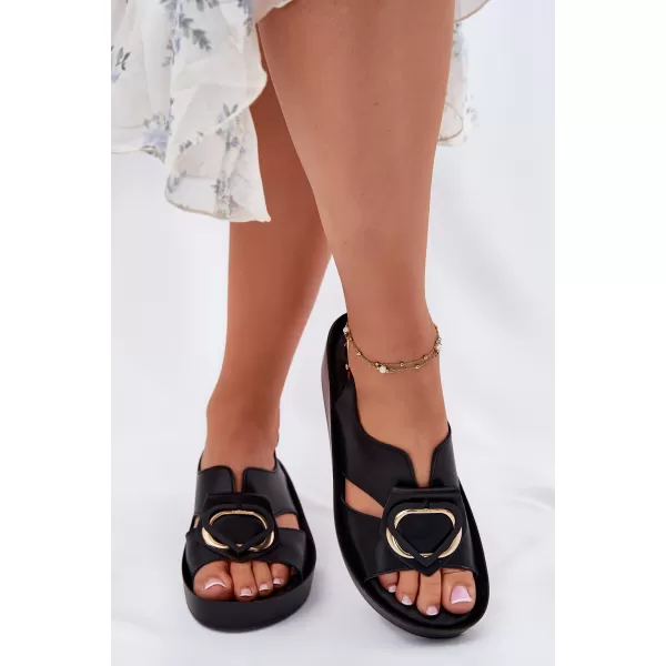  Dámske sandále S.BARSKI KV51-031 BLACK 