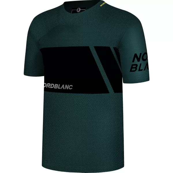 Pánske funkčné cyklo tričko NORDBLANC MUD NBSMF8083 ZELENÁ 