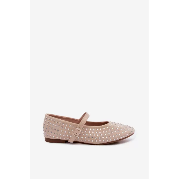  Dámske baleríny BOTO 9748 BEIGE 