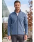 Pánska fleece mikina ALTISPORT ALM002852 TMAVÝ DENIM MELÍR