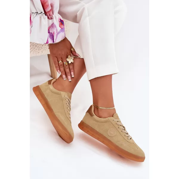  Dámske topánky BIG STAR SHOES RR274849 BEIGE 