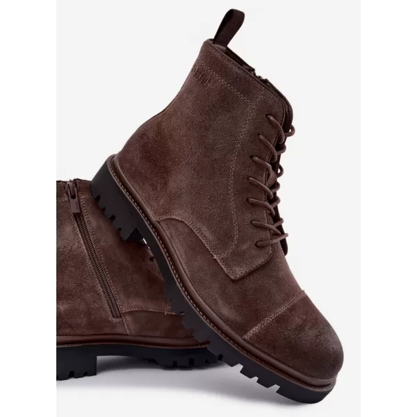  Pánske členkové topánky BIG STAR SHOES UU174220 BLACK 