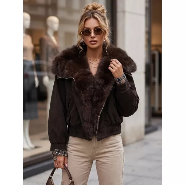  Dámska bunda DSTREET TY5843 HNEDÁ 